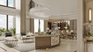 bán penthouse hateco laroma 440 m2, 4 pn, 4 wc, view đẹp, căn góc, nội thất cao cấp, 60 tỷ