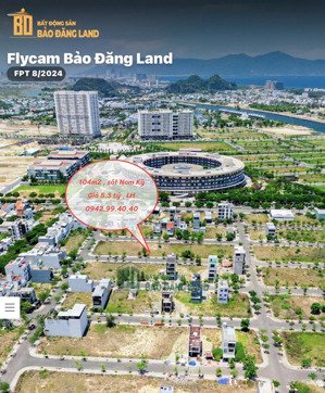 bán lô fpt city 104m hướng nam đường 7m5 gần nam kỳ khởi nghĩa giá chỉ 5.35 tỷ