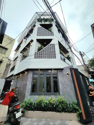 bán nhà hẻm xe hơi ( 5x17 ) ~ 130tr/m2 đất nguyễn cửu vân gần cầu thị nghè 4pn-4wc bình thạnh