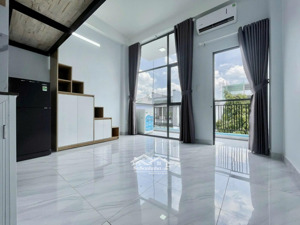 cho thuê duplex tân bình full nội thất, có máy giặt riêng, ban công gần etown & lotte mart