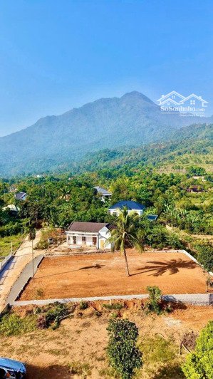 đất nghỉ dưỡng vân hòa sổ vuông vắn đẹp-view núi thoáng-đường rộng-cách trục chính khoang xanh 200m