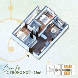 chính chủ bán căn 73m2 view công viên nội khu tầng đẹp giá tốt nhất the charm an hưng