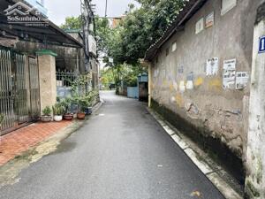 Cần bán lô góc 47,2m2 đất, đường thông ô tô con tại Phúc Lợi, cách mặt đường gom Đê 50m