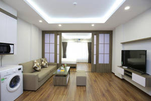 tòa nhà cho thuê căn hộ dịch vụ 1 ngủ 55m2 tại đào tấn gần lotte. 