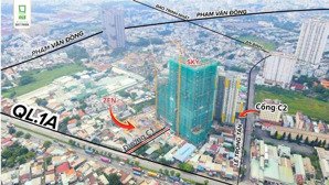 bán căn hộ picity sky park, giá trực tiếp cđt