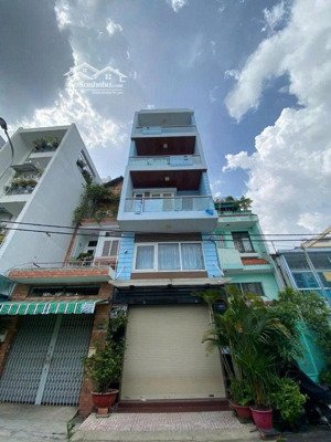 bán nhà mặt tiền 4 lầu đường lý thường kiệt p7 tân bình. dt 4x25m giá 25.5 tỷ