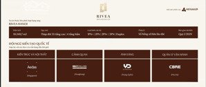 chính thức nhận bk dự án rivea residences, cạnh times city view sông hồng