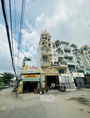 nhà 6 tầng khang trang mới đẹp mặt tiền hẻm kinh doanh 364 dương quảng hàm - 11.8 tỷ 