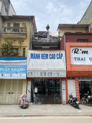 cho thuê nhà mặt phố nguyễn hữu thọ, 15 triệu vnd/th, 55 m2, 2pn, 2wc, hoàng mai, hà nội
