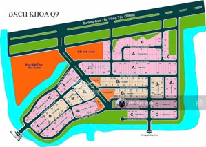 bán lô đất biệt thự 408m2 kdc đại học bách khoa, phú hữu, quận 9 cũ giá tốt đầu tư