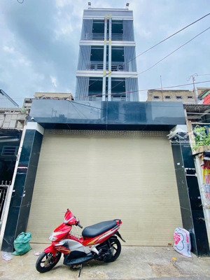 bán mt 6 tầng giáp nơ trang long, bình thạnh dt 5x20m dt sàn 330m2 tiện làm phòng khám. giá 18,5tỷ