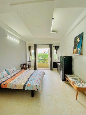 phòng ban công giá rẻ - full nội thất ngay kdc sông giồng an phú - đảo kim cương quận 2