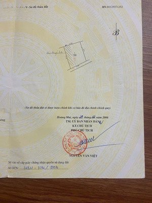 bán mảnh đất 133.1m2 mặt tiền 9m vuông vắn ngõ 114 phố thanh lân, giá chào 150 triệu/m2