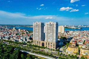 siêu hot ! bán căn góc 3pn view trực diện hồ tây - tòa hdi võ chí công - ban công đông nam tầng cao