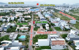 lô đất đẹp tdc - kề sát trục đường đến sân bay - cạnh công viên