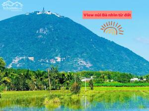 Mặt tiền đường nhựa view trực diện núi bà đen full thổ cư 140m2 sẵn sổ ra thị trấn DMC chỉ vài phút