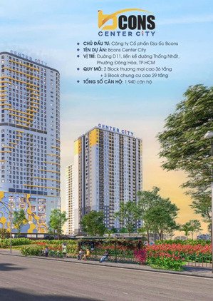 chỉ 5% chọn ngay căn đẹp tại center city ngay làng đh & thêm 15% sau 6 tháng để ký hđmb