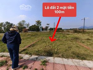 lô đất 2 mặt tiền siêu hiếm 96,3m gò gạo, minh trí, sóc sơn - 1,x tỷ