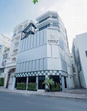 bán tòa nhà mặt tiền trần nhật duật, p.tân định, quận 1. dt: (8mx16m, 121m2). h+7t - giá: 76 tỷ tl