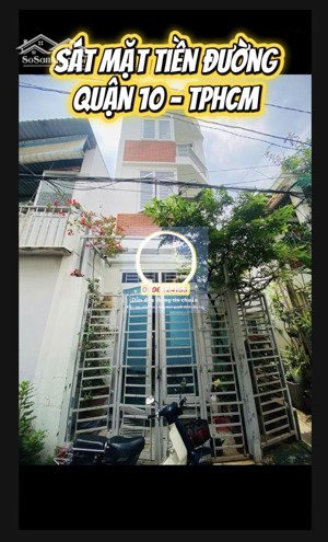 bán nhà quận 10 - góc 2 mặt tiền hẻm chỉ hơn 6 tỷ