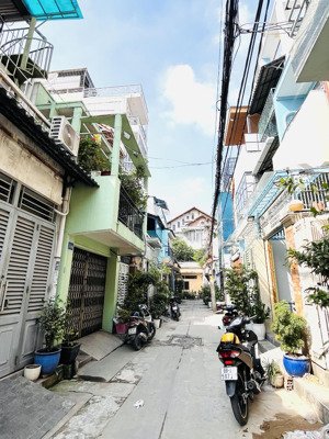 cư xá phan đăng lưu phường 3 bình thạnh, khu đồng bộ an ninh, ô tô đỗ cửa.