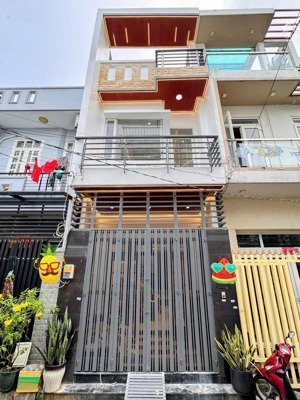 hiếm, bán nhà hẻm 6m, lê văn quới, giáp tân phú, nhà 3 tầng btct, 4*14m, giá 5tỷxxx