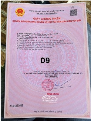siêu phẩm đất mặt tiền dt44b sổ hồng riêng, thổ cư sẵn giá chỉ 1 tỷ 350 triệu ngay long điền brvt