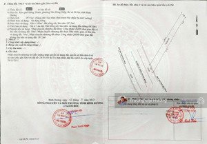 bán đất mặt tiền đường lê hồng phong phường tân đông hiệp, tp. dĩ an -11,5 tỷ tl