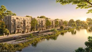 liền kề 104m2 giá 18 tỷ, hoàn thiện ngoài, thô bên trong