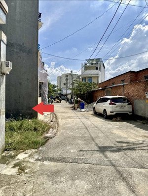 lô đất full thổ cư gần cầu vượt gò dưa 63m2 (ngang 4.7m2 nở hậu) xây dựng hoàn công ngay 