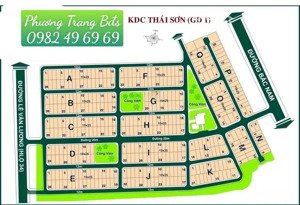 đất nền biệt thự 250m2 - kdc thái sơn 1, phước kiển, nhà bè. 18 tỷ tl. hướng tây bắc