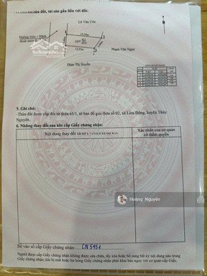 bán lô đất mặt đường nhựa lâm động tuyến 2 đường 203 nay là phường thiên hương , thủy nguyên