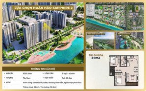 bán căn hoa hậu view sông san hô 2n1wc, s203 oceanpark 1 giá chỉ 3,780 tỷ sẵn sổ giao dịch