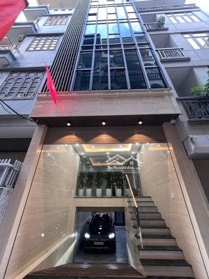 toà vip ô tô tránh vỉa hè, kinh doanh phố hoàng ngân to - gần phố - 61m2 x 8 tầng - mt 4.6m.