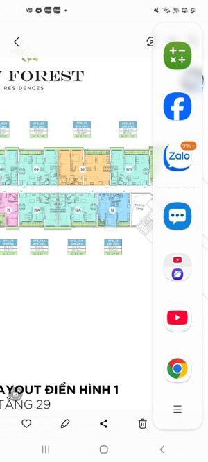bán căn 3 ngủ tại tòa sky forest giá hơn 8 tỷ chính chủ 