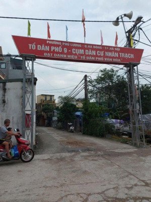bán đất 46,7m2 tại phú lương, hà đông, 6,5 tỷ