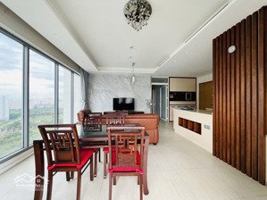 hiếm/ căn 3pn góc cho thuê view landmark 81, sông sài gòn, 124m2 chỉ 40tr tại đảo kim cương