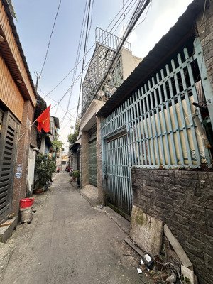 bán nhà shr cấp 4 hẻm 3 nguyễn thị kiều, p tth, q12 cũ, dt: 4x16m giáp gv