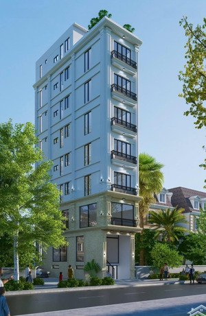 phân lô. vỉa hè. toà căn hộ thiên hiền 10 tầng 11 phòng + mặt bằng kinh doanh doanh thu 80tr/tháng