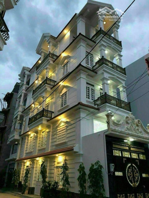 bán nhà 2 mặt tiền giáp khu tên lửa 96kc 5 tầng đường xe tải quay