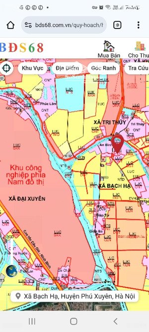 đáng mua nhất phú xuyên, dt 80m2 mt = hậu: 7m48, ô tô vào đất, ngõ thông