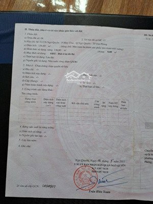 hạ 10 giá lô đất mặt đường chân cầu máy chai 136m2 giá 50tr/m2 thoả thuận nhẹ