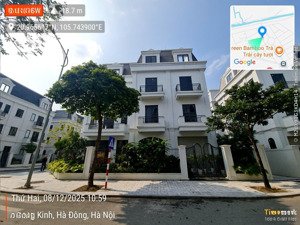 cần bán căn biệt thự lô góc tại kđt dương nội. 250m nhà xây thô hoàn thiện mặt ngoài ( 39 tỷ)