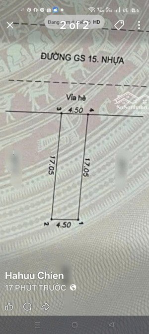 bán nhanh lô đất đường gs15, big c, dĩ anm, giá nhỉnh 7 tỷ, sẵn sổ