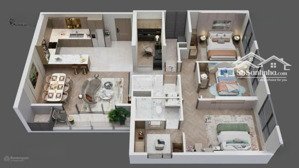 bán căn 3n2w 105m2 lumiere ever green - giá chỉ 9.595 tỷ thu về (~ 91tr/m²) vinhomes smart city