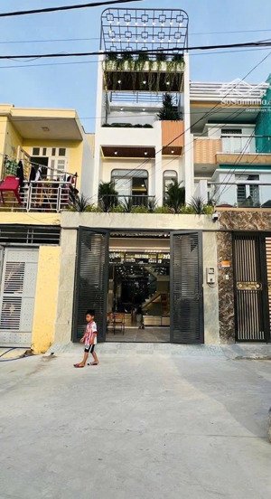 bán nhà 1tr 2l full nội thất đường tx25, ngay chợ thạnh xuân dt:4x20 đường thông 8m giá 6tỷ750tr