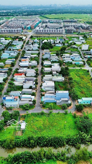 bán đất nền dự án thái sơn, 2,75 tỷ, lô góc 2 mặt tiền 92m2, cần giuộc, long an, nhiều tiện ích