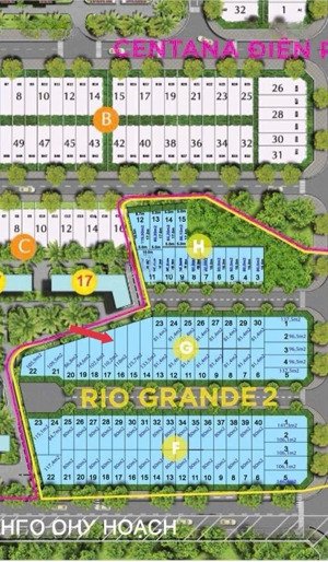bán lô g16 rio grande centana giá cực tốt chính chủ người nhà gần nút giao vành đai 3 lên cao tốc