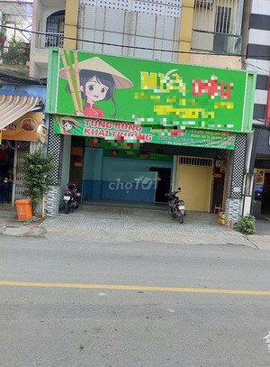 mặt bằng kinh doanh 36m2 đường bình giã, tân bình (có sân trước rộng)