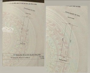 bán cặp đất mặt tiền nguyễn tất thành, sát công viên hà khê